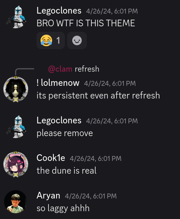 reaction
